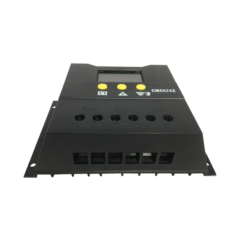 30A40A Solárny Regulátor Regulátor PWM Dual USB FV Panel Čierny Solárny Regulátor Solárnych panelov Batérie Regulátor Port LCD Displej . ' - ' . 4