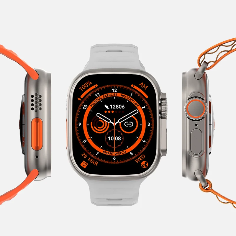Pre iPhone Xiao Huawei HTC Smart Hodinky Mužov AI Hlasový Asistent 2.0 Palcový Business Sledovať EKG+PPG Smartwatch Muž GPS Športové Trate . ' - ' . 5